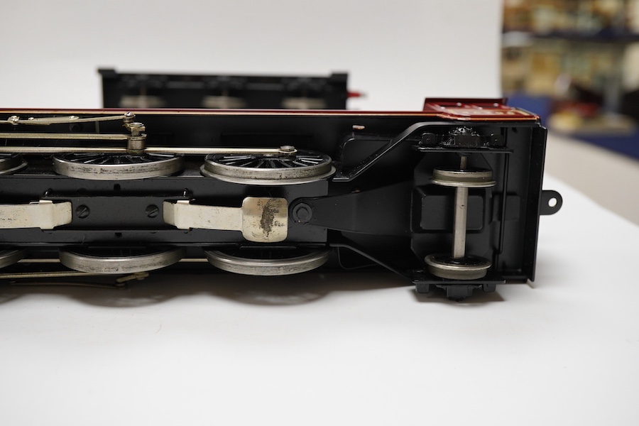 A boxed Bassett-Lowke by Corgi 0 gauge tinplate BR Princess Royal class 4-6-2 tender locomotive, Princess Helena Victoria 46208, a special limited release, with option for two or three rail running, with instruction leaf